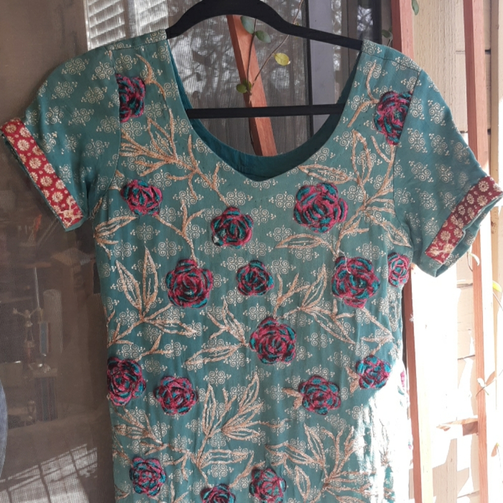 Indian Flower Tunic